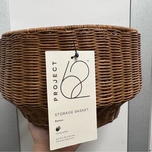 Round Rattan storage basket - Project 62
